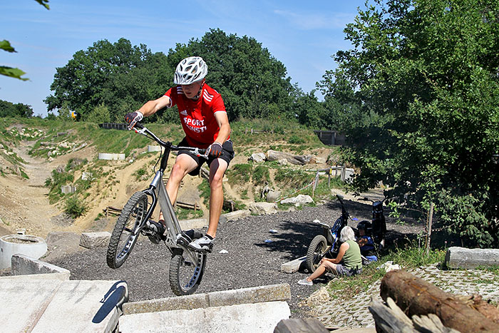 Fahrrad-Trial